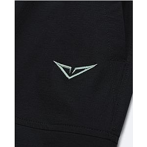 1013348-008 | K- SWISS X ANDREY RUBLEV MENS SUBTLE CHECKED PANTS | BLACK