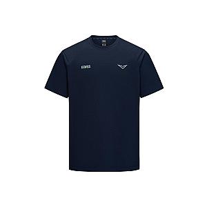 1713352-014 | K- SWISS X ANDREY RUBLEV UNISEX LOOSE FIT T-SHIRT | NAVY