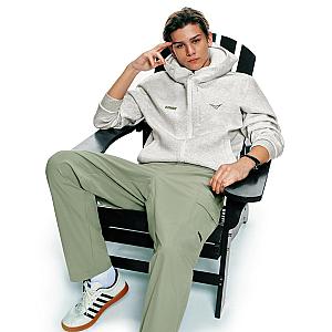 1713349-099 | K- SWISS X ANDREY RUBLEV UNISEX KUBE HOODED JACKET | GREY