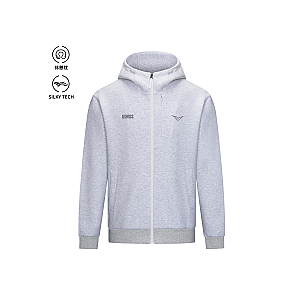 1713349-099 | K- SWISS X ANDREY RUBLEV UNISEX KUBE HOODED JACKET | GREY
