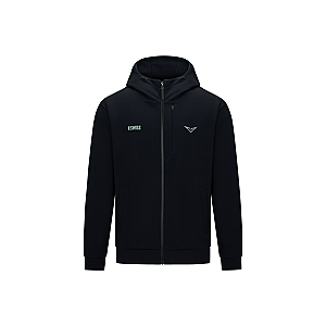 1713349-008 | K- SWISS X ANDREY RUBLEV UNISEX KUBE HOODED JACKET | BLACK