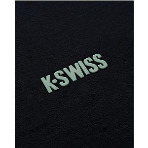 1713349-008 | K- SWISS X ANDREY RUBLEV UNISEX KUBE HOODED JACKET | BLACK