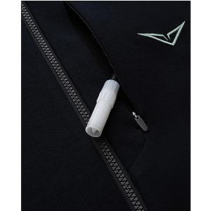 1713349-008 | K- SWISS X ANDREY RUBLEV UNISEX KUBE HOODED JACKET | BLACK