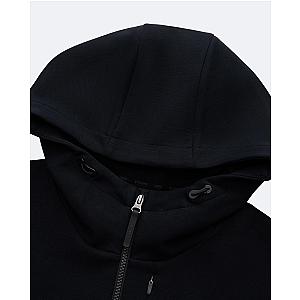 1713349-008 | K- SWISS X ANDREY RUBLEV UNISEX KUBE HOODED JACKET | BLACK