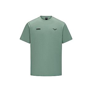 1713352-207 | K- SWISS X ANDREY RUBLEV UNISEX LOOSE FIT T-SHIRT | KHAKI