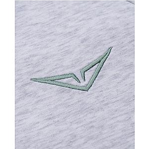 1713350-099 | K- SWISS X ANDREY RUBLEV UNISEX LOGO SWEATSHIRT | GREY