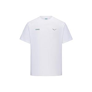 1713352-101 | K- SWISS X ANDREY RUBLEV UNISEX LOOSE FIT T-SHIRT | WHITE