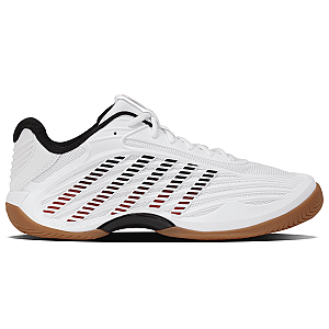 04607-104-M | HYPERCOURT EXPRESS 3 INDOOR | WHITE/BLACK/HIGH RISK RED