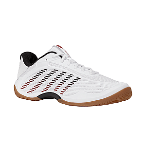 04607-104-M | HYPERCOURT EXPRESS 3 INDOOR | WHITE/BLACK/HIGH RISK RED