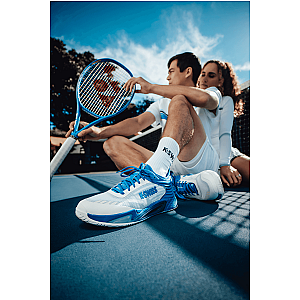 04432-158-M | HYPERCOURT PINNACLE | WHITE/DAZZLING BLUE/BALTIC SEA