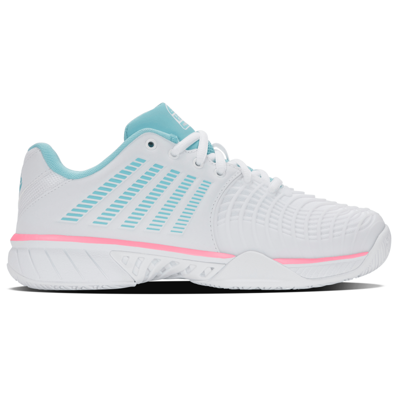 98900-146-M | EXPRESS LIGHT 3 PADEL | WHITE/SOFT NEON BLUE/NEON BUBLE GUM