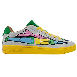 74737-427-M | COURT TIEBREAK II X RAKEEM MILES | BIT OF BLUE/FERN GREEN/CELANDINE