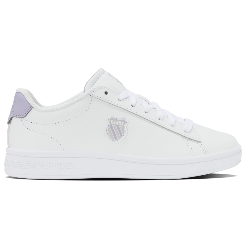 94412-155-M | COURT SHIELD II | WHITE/OYSTER MUSHROOM/LILAC