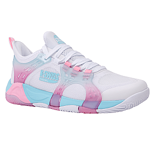 94597-146-M | K-FRAME PADEL | WHITE/SOFT NEON BLUE/NEON BUBLE GUM