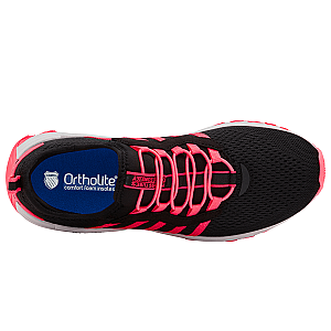 99085-079-M | TUBES SLIP-ON | BLACK/NEON PINK/WHITE