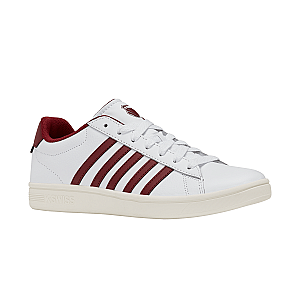 04413-152-M | COURT TIEBREAK II | WHITE/TIBETAN RED/SNOW WHITE