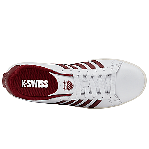04413-152-M | COURT TIEBREAK II | WHITE/TIBETAN RED/SNOW WHITE