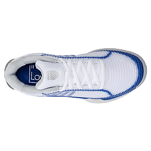 97382-110-M | HYPERCOURT EXPRESS 2  LUCKY IN LOVE | WHITE/ELECTRIC BLUE/SILVER