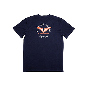 1712476-408 | RUBLEV PLAY FOR THE LIGHT TEE | MIDNIGHT BLUE