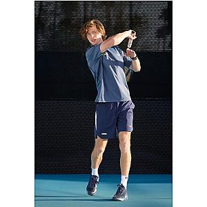 1012021-447 | RUBLEV US OPEN SHORTS | BLUE/YELLOW