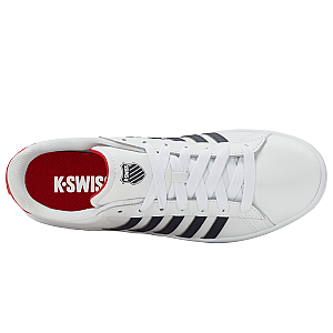 04413-128-M | COURT TIEBREAK II | WHITE/PEACOAT/MARS RED
