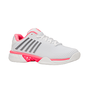 96807-178-W | HYPERCOURT EXPRESS 2-WIDE | WHITE/NEON PASTEL PINK/BLACK