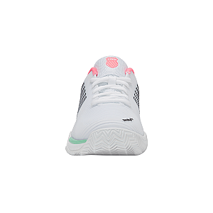 96614-178-M | HYPERCOURT EXPRESS 2 CLAY | WHITE/NEON PASTEL PINK/BLACK