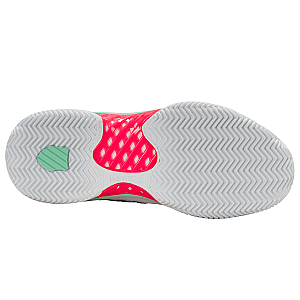 96614-178-M | HYPERCOURT EXPRESS 2 CLAY | WHITE/NEON PASTEL PINK/BLACK