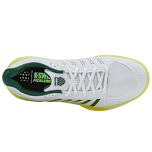 06563-121-M | EXPRESS LIGHT PICKLEBALL | WHITE/NEON LIME/EDEN