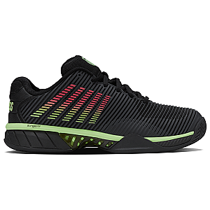 06806-034-W | HYPERCOURT EXPRESS 2-2E | BLACK/SOFT NEON GREEN/NEON LAVA