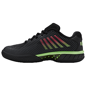 06806-034-W | HYPERCOURT EXPRESS 2-2E | BLACK/SOFT NEON GREEN/NEON LAVA