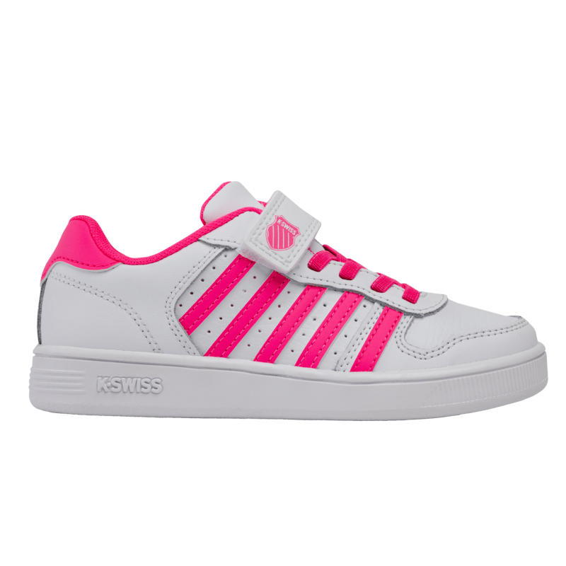 57006-153-M | COURT PALISADES STRAP | WHITE/HOT PINK