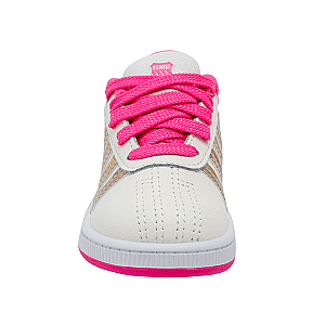 25612-174-M | CLASSIC PRO | SNOW WHITE/HOT PINK/IRIDESCENT