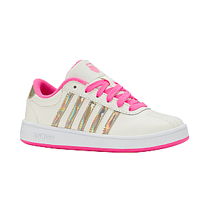 55612-174-M | CLASSIC PRO | SNOW WHITE/HOT PINK/IRIDESCENT