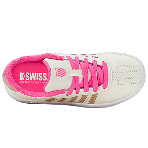 55612-174-M | CLASSIC PRO | SNOW WHITE/HOT PINK/IRIDESCENT
