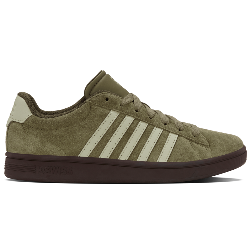 09492-367-M | COURT TIEBREAK II SDE | BURNT OLIVE/BLACK COFFEE/ALFALFA