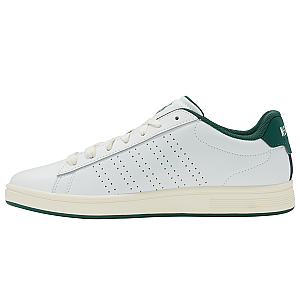 04411-108-M | COURT BASE II | WHITE/POSY GREEN
