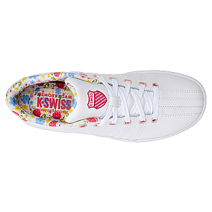 93629-138-M | COURT PRO II CMF SP | WHITE/RASPBERRY SORBET