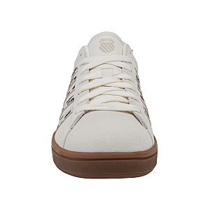 99492-148-M | COURT TIEBREAK II SDE | SNOW WHITE/LIGHT GRAY/LEOPARD/GUM