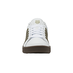 04413-125-M | COURT TIEBREAK II | WHITE/BURNT OLIVE/COLA GUM/ALFALFA