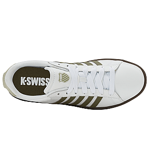 04413-125-M | COURT TIEBREAK II | WHITE/BURNT OLIVE/COLA GUM/ALFALFA