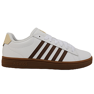 04413-126-M | COURT TIEBREAK II | WHITE/SOFT SILT/CREME BRULEE/GUM