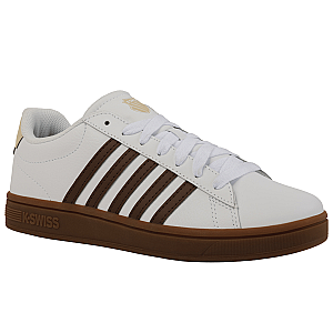 04413-126-M | COURT TIEBREAK II | WHITE/SOFT SILT/CREME BRULEE/GUM