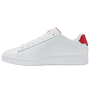 04412-128-M | COURT SHIELD II | WHITE/PEACOAT/MARS RED
