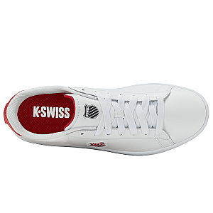 04412-128-M | COURT SHIELD II | WHITE/PEACOAT/MARS RED