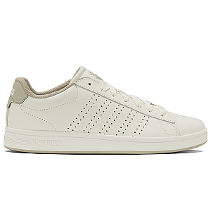 04411-127-M | COURT BASE II | SNOW WHITE/LIGHT GRAY/PEYOTE