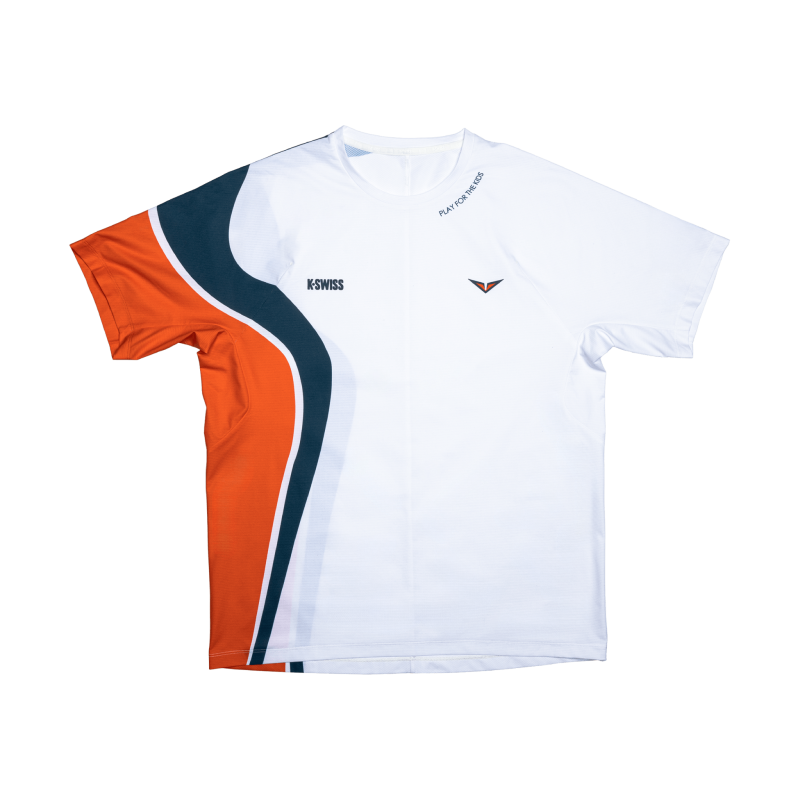 1011682-101 | RBLV MI M.F.P. SHIRT | WHITE/STARGAZER/ORANGE