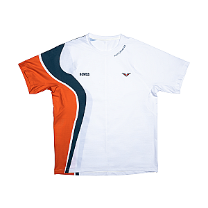 1011682-101 | RBLV MI M.F.P. SHIRT | WHITE/STARGAZER/ORANGE