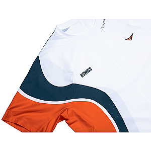 1011682-101 | RBLV MI M.F.P. SHIRT | WHITE/STARGAZER/ORANGE
