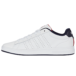 04411-130-M | COURT BASE II | WHITE/NAVY/RED
